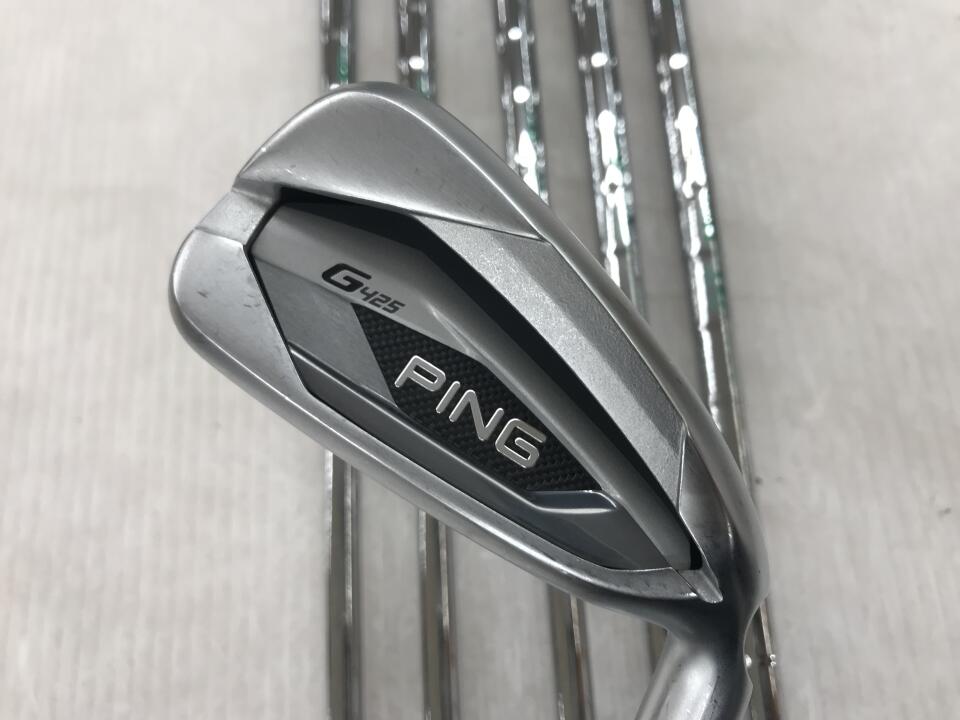 【中古】ピン G425 アイアンセット 23.5&deg; Sフレックス 38.5インチ NSプロ850GH neo Bランク 右利き用 PING ゴルフクラブ ゴルフドゥ ゴルフ用品 GOLF DO 中古ゴルフクラブ｜ゴルフ ドゥ 中古クラブ店
