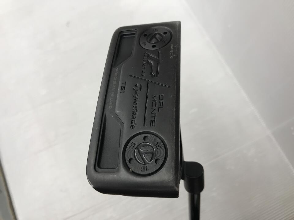 【中古】テーラーメイド TP COLLECTION BLACK DEL MONTE TB1 パター 33.0インチ ヘッドカバーあり オリジナルスチール Cランク 右利き用 Taylormade ゴルフクラブ ゴルフドゥ ゴルフ用品 GOLF DO 中古ゴルフ 17,332円