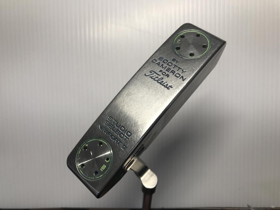 【中古】【訳あり】タイトリスト SC スタジオセレクト ニューポート 2 パター 34.0インチ オリジナルスチール Cランク 右利き用 Titleist ゴルフクラブ ゴルフドゥ ゴルフ用品 GOLF DO 中古ゴルフ