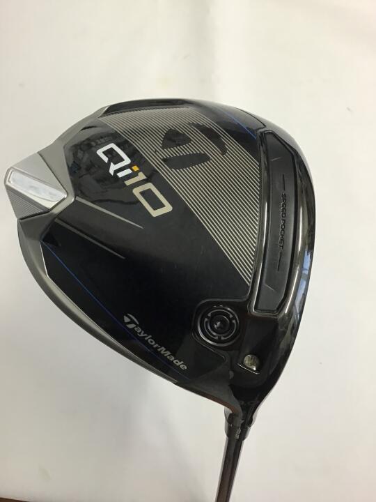 【中古】テーラーメイド Qi10 ドライバー 9° Sフレックス 45.5インチ ヘッドカバーあり Qi35　 リシャフト品 Cランク 右利き用 Taylormade ゴルフクラブ ゴルフドゥ ゴルフ用品 GOLF DO 中古ゴルフク