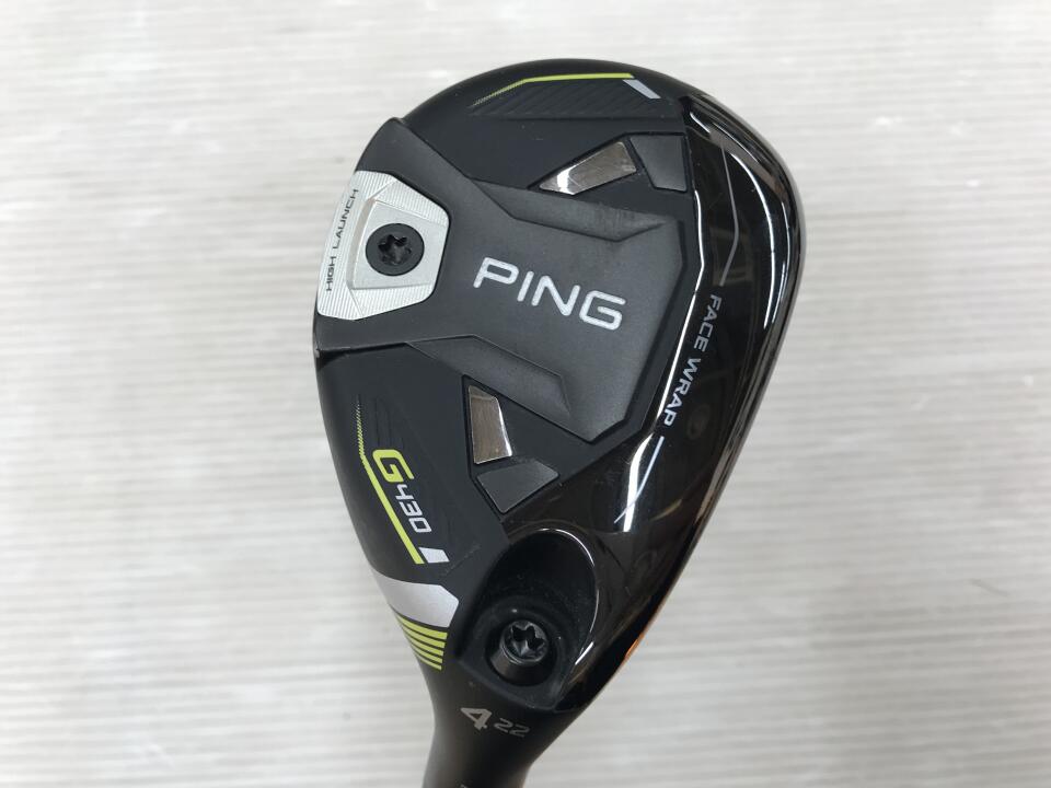 【中古】ピン G430 HL ユーティリティ 22° 39.5インチ ヘッドカバーあり Fujikura SPEEDER NX35 Dランク 右利き用 PING ゴルフクラブ ゴルフドゥ ゴルフ用品 GOLF DO 中古ゴルフクラブ