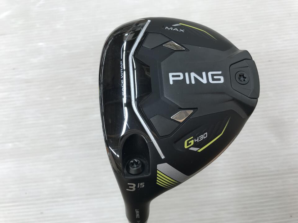 【中古】ピン G430 MAX フェアウェイウッド 3W 15° Sフレックス 42.75インチ ヘッドカバーあり TOUR 173-55 Cランク 左利き用 PING ゴルフクラブ G430マックス ゴルフドゥ ゴルフ用品 GOLF DO 中古ゴルフ