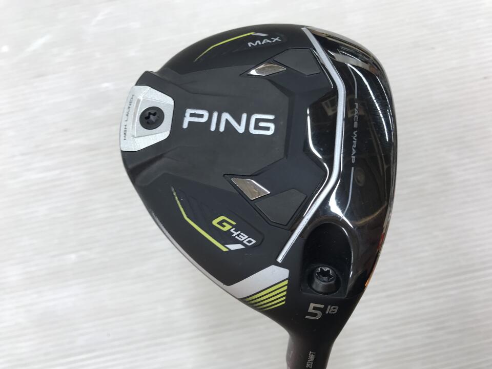 【中古】ピン G430 MAX HL フェアウェイウッド 5W 18° 42.0インチ ヘッドカバーあり Fujikura SPEEDER NX45 Dランク 右利き用 PING ゴルフクラブ G430マックスHL ゴルフドゥ ゴルフ用品 GOLF DO 中古ゴルフク|ゴルフ ドゥ 中古クラブ店