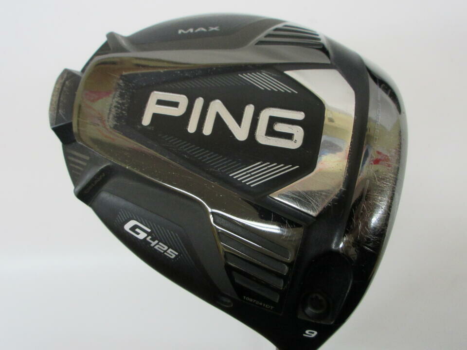 【中古】ピン G425 MAX ドライバー 9° Sフレックス 45.75インチ ヘッドカバーあり ALTA J CB SLATE Cランク 右利き用 PING ゴルフクラブ G425マックス ゴルフドゥ ゴルフ用品 GOLF DO 中古ゴルフクラブ