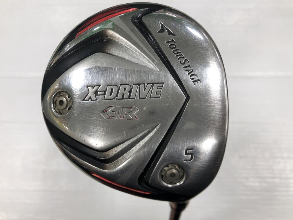 【中古】ブリヂストン ツアーステージ X-DRIVE GR (2012) フェアウェイウッド 5W 18° Sフレックス 42.75インチ ツアーAD B12-03w Cランク 右利き用 BRIDGESTONE ゴルフクラブ ゴルフドゥ ゴルフ用品 GOLF DO