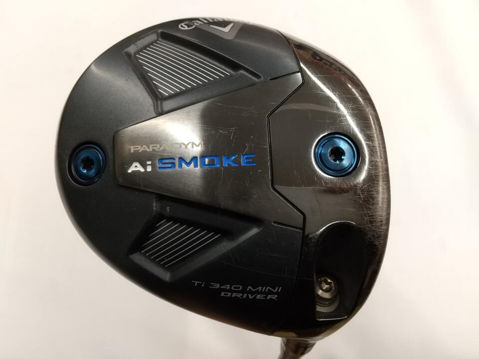 【中古】キャロウェイ PARADYM Ai SMOKE 340 MINI ドライバー 11.5° Sフレックス 43.5インチ ヘッドカバーあり TENSEI 60 for Callaway(Ai SMOKE) Cランク 右利き用 Callaway ゴルフクラブ パラダイムAiスモーク340