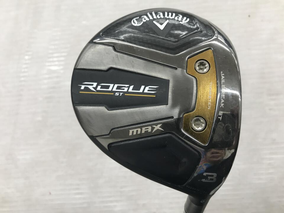 【中古】キャロウェイ ROGUE ST MAX フェアウェイウッド 3W 15° 43.5インチ N.S.PRO Regio 55 リシャフト品 Dランク 右利き用 Callaway ゴルフクラブ ローグSTマックス ゴルフドゥ ゴルフ用品 GOLF DO 中古ゴ
