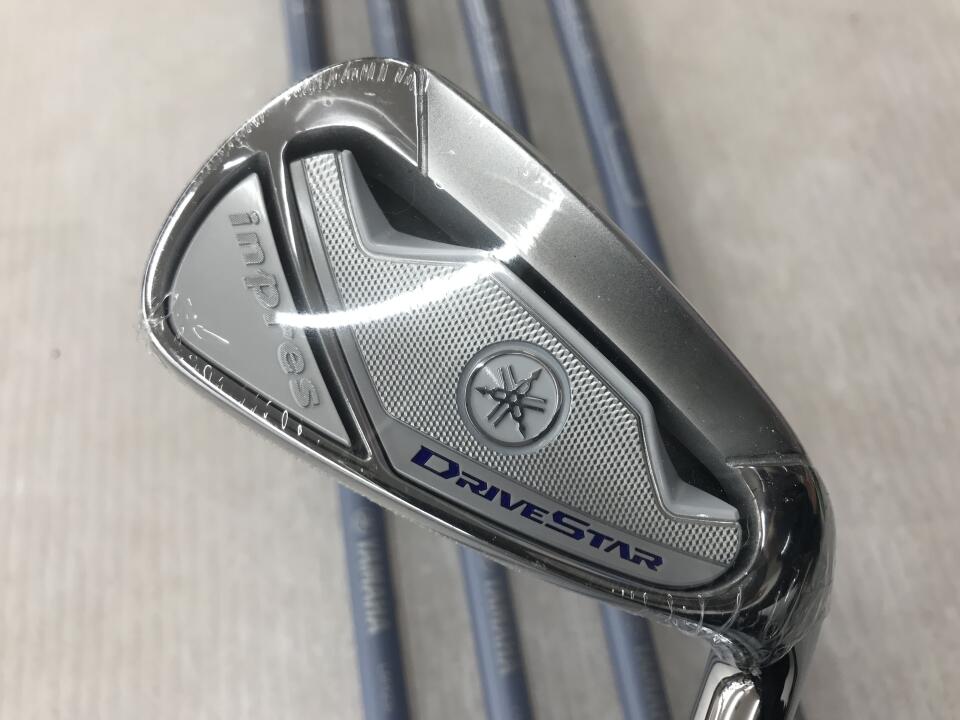 【中古】【レディースモデル】ヤマハ inpres DRIVESTAR レディス アイアンセット 29° Lフレックス 36.75インチ VANQUISH for YAMAHA LM423i Cランク 右利き用 YAMAHA ゴルフクラブ インプレスドライブスター