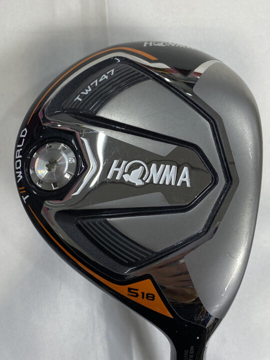 【中古】ホンマゴルフ TOUR WORLD TW747 フェアウェイウッド 5W 18° Sフレックス 42.25インチ VIZARD For TW747 50 Cランク 右利き用 ゴルフクラブ ツアーワールド ゴルフドゥ ゴルフ用品 GOLF DO 中古ゴル|ゴルフ ドゥ 中古クラブ店