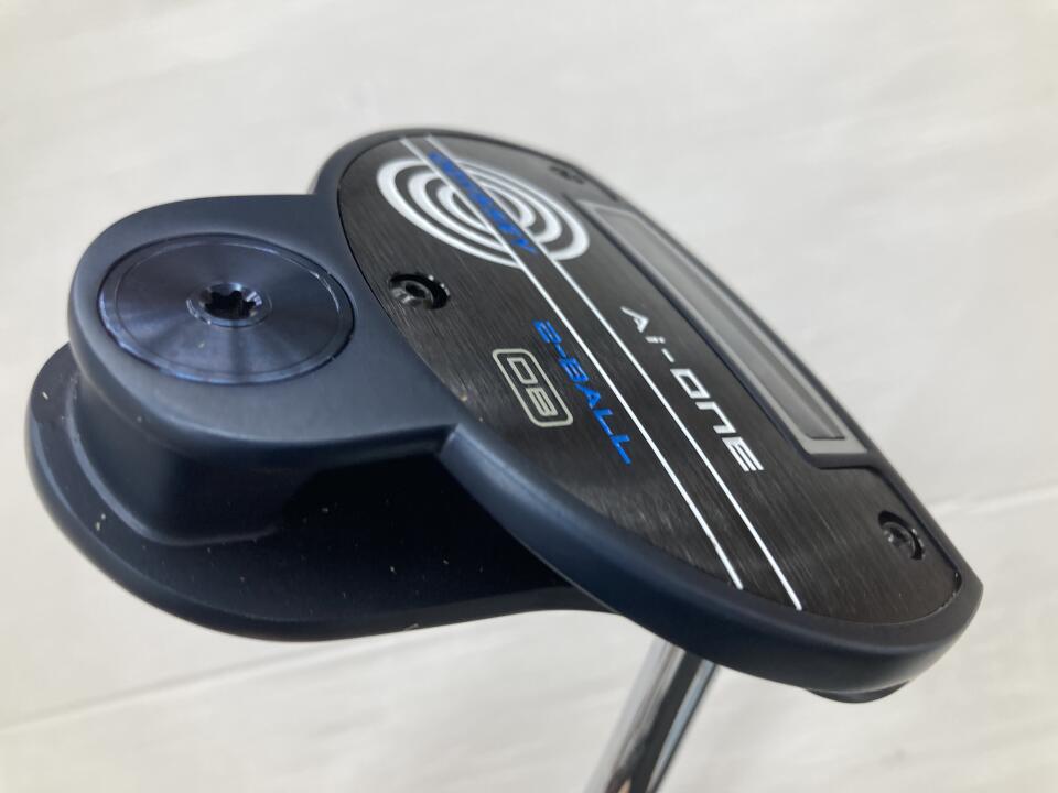【中古】オデッセイ Ai-ONE TRI-BEAM 2-BALL パター 34.0インチ ヘッドカバーあり オリジナルスチール Cランク 右利き用 ODYSSEY ゴルフクラブ ゴルフドゥ ゴルフ用品 GOLF DO 中古ゴルフクラブ