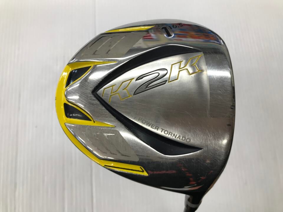 【中古】キャスコ K2K by POWER TORNADO MINI DRIVER ドライバー 10.5° Rフレックス 43.75インチ ヘッドカバーあり ATTAS MB-FW Dランク 右利き用 Kasco ゴルフクラブ ゴルフドゥ ゴルフ用品 GOLF DO 中古ゴルフ 23,502円