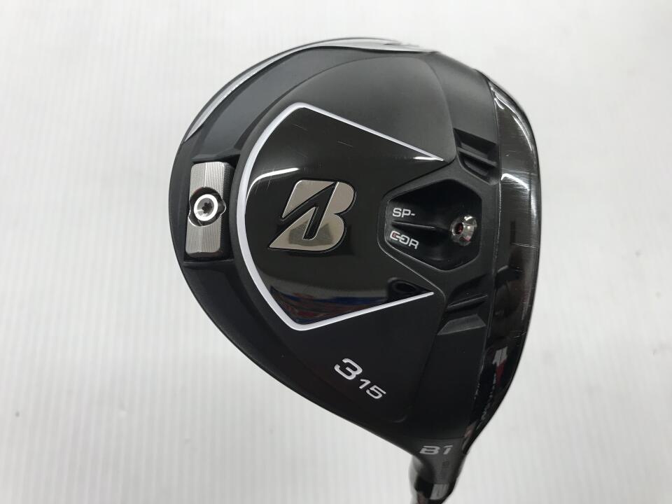 【中古】ブリヂストン B1 フェアウェイウッド 3 15° Sフレックス 43.75インチ ヘッドカバーあり ツアーAD UB-6 Cランク 右利き用 BRIDGESTONE ゴルフクラブ ゴルフドゥ ゴルフ用品 GOLF DO 中古ゴルフ