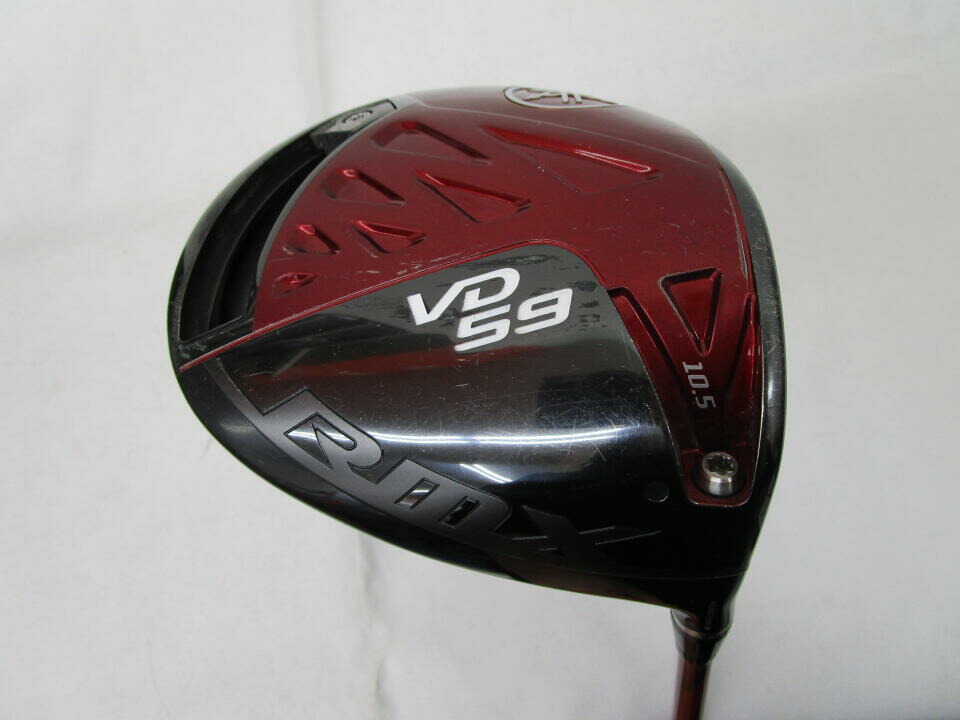 【中古】ヤマハ RMX VD59 ドライバー 10.5° Sフレックス 45.75インチ ヘッドカバーあり ◆ﾘｼｬﾌﾄ◆Speeder661 EVOLUTION 3 リシャフト品 Dランク 右利き用 YAMAHA ゴルフクラブ リミックス ゴルフドゥ