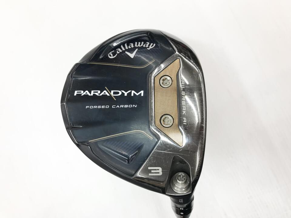【中古】キャロウェイ PARADYM フェアウェイウッド 3W 15° Xフレックス 43.0インチ ヘッドカバーあり ﾂｱ-AD DI-7 リシャフト品 Cランク 右利き用 Callaway ゴルフクラブ パラダイム ゴルフドゥ ゴル