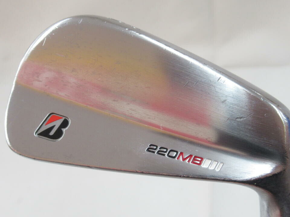 【中古】ブリヂストン B-Limited 220MB アイアンセット Sフレックス 37.25インチ NSプロ MODUS3TOUR 115 リシャフト品 Cランク 右利き用 BRIDGESTONE ゴルフクラブ ビーリミテッド220MB ゴルフドゥ ゴルフ用