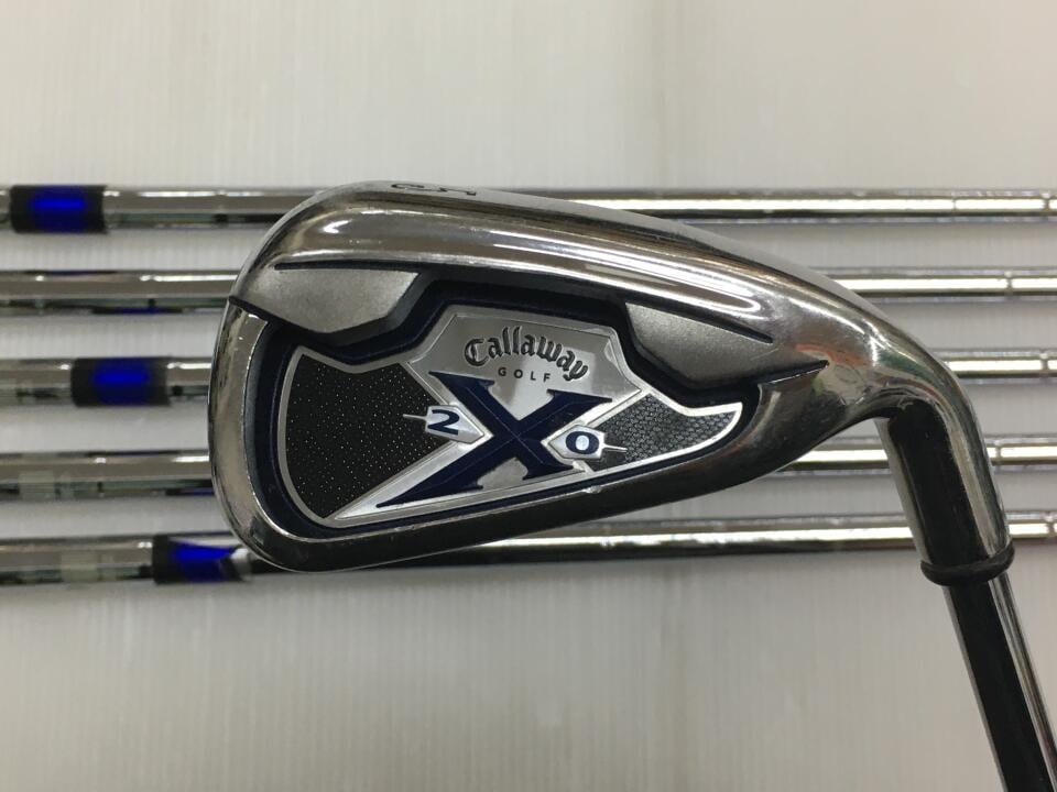 【中古】キャロウェイ X-20 アイアン アイアンセット Sフレックス 38.25インチ NSプロ950GH Dランク 右利き用 Callaway ゴルフクラブ ゴルフドゥ ゴルフ用品 GOLF DO 中古ゴルフクラブ