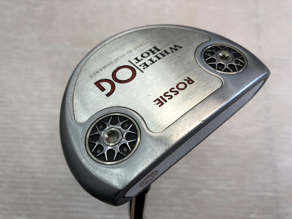 【中古】オデッセイ ホワイト ホット OG ROSSIE パター 34.0インチ ヘッドカバーあり STROKE LAB Dランク 右利き用 ODYSSEY ゴルフクラブ ゴルフドゥ ゴルフ用品 GOLF DO 中古ゴルフクラブ