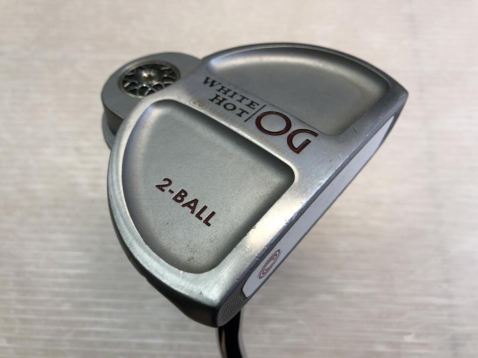【中古】オデッセイ ホワイト ホット OG 2-BALL パター 34.0インチ ヘッドカバーあり STROKE LAB Dランク 右利き用 ODYSSEY ゴルフクラブ ゴルフドゥ ゴルフ用品 GOLF DO 中古ゴルフクラブ