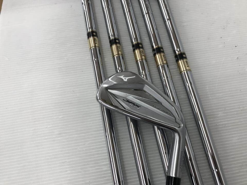 【中古】ミズノ JPX 923 FORGED アイアンセット X100フレックス 37.75インチ ダイナミックゴールド リシャフト品 Cランク 右利き用 MIZUNO ゴルフクラブ ゴルフドゥ ゴルフ用品 GOLF DO 中古ゴルフクラ