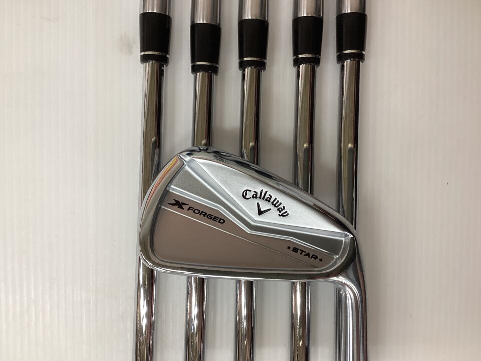 【中古】キャロウェイ X FORGED STAR 2024 アイアンセット Sフレックス 38.0インチ NSプロ MODUS 3 TOUR 105 Cランク 右利き用 Callaway ゴルフクラブ エックスフォージドスター2024 ゴルフドゥ ゴルフ用品 G