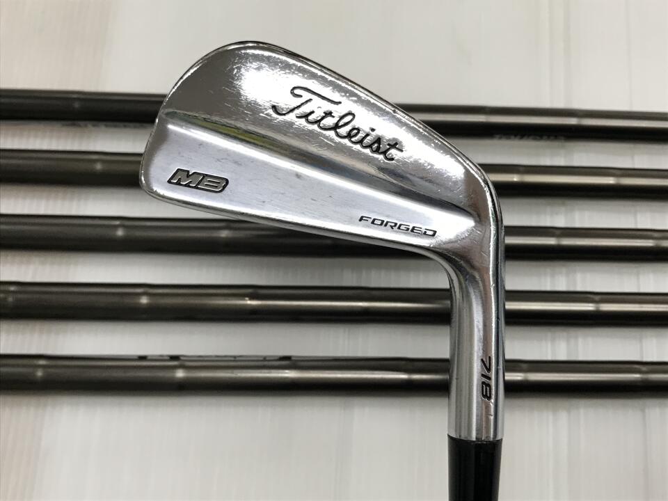【中古】タイトリスト MB 718 アイアンセット Sフレックス 38.0インチ NSプロ MODUS 3 TOUR 115 リシャフト品 Dランク 右利き用 Titleist ゴルフクラブ ゴルフドゥ ゴルフ用品 GOLF DO 中古ゴルフクラブ