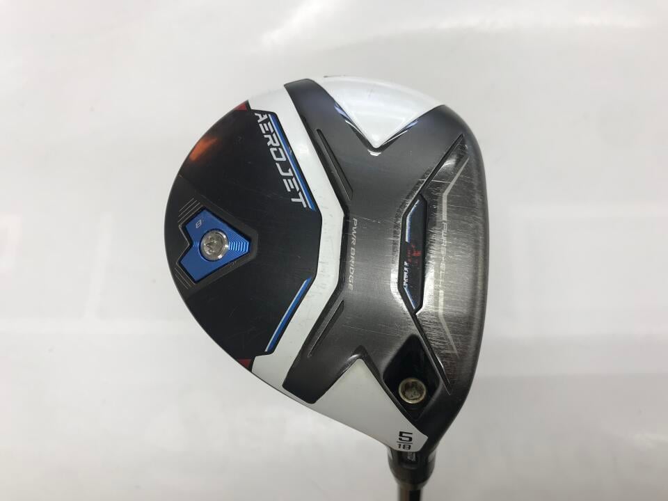 【中古】コブラ AEROJET フェアウェイウッド 5W 18° Xフレックス 42.25インチ ﾂｱｰAD F-65 リシャフト品 Cランク 右利き用 COBRA ゴルフクラブ エアロジェット ゴルフドゥ ゴルフ用品 GOLF DO 中古ゴ
