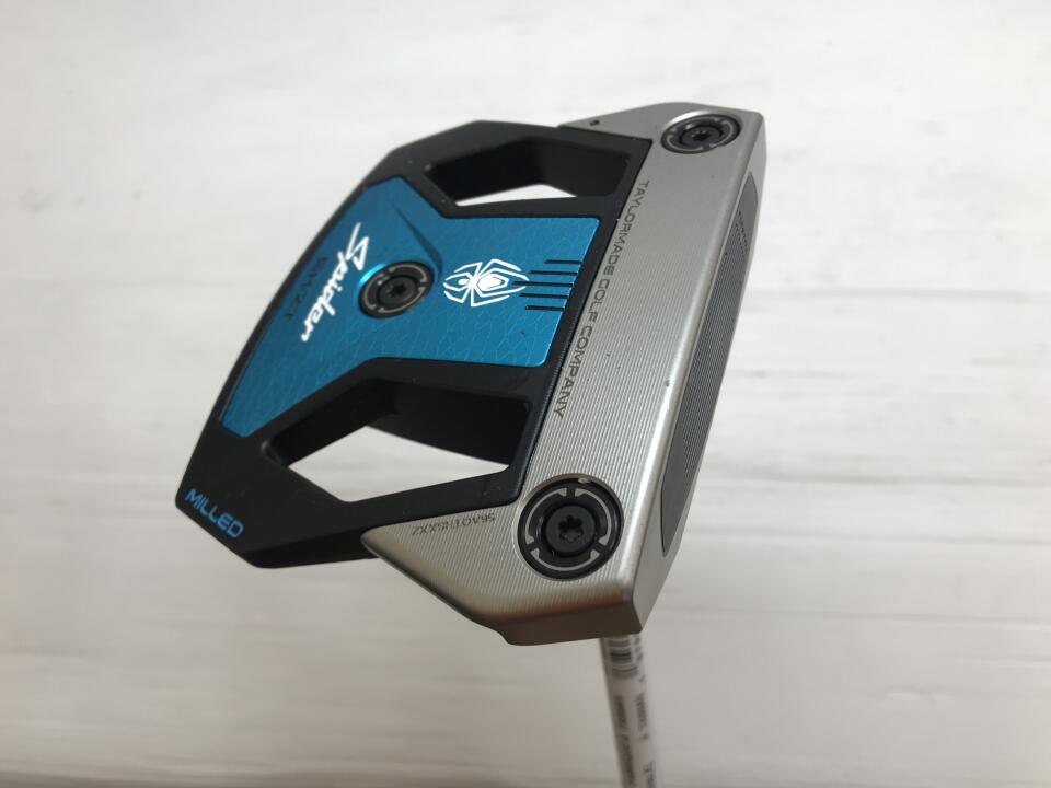 【中古】テーラーメイド Spider 5K-ZT STANDARD パター 35.0インチ ヘッドカバーあり KBS CT TOUR PUTTER(Black) Cランク 右利き用 Taylormade ゴルフクラブ ゴルフドゥ ゴルフ用品 GOLF DO 中古ゴルフクラブ