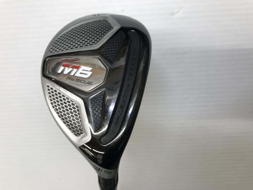 【中古】テーラーメイド M6 ユーティリティ 19° Rフレックス 40.25インチ ヘッドカバーあり FUBUKI TM6 2019 Cランク 右利き用 Taylormade ゴルフクラブ ゴルフドゥ ゴルフ用品 GOLF DO 中古ゴルフクラブ