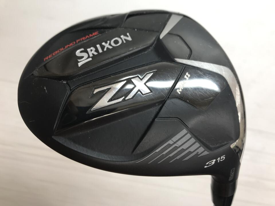 【中古】ダンロップ SRIXON ZX Mk2 フェアウェイウッド 3W 15° Sフレックス 43.25インチ ヘッドカバーあり Diamana ZX-2 50 Cランク 右利き用 DUNLOP ゴルフクラブ スリクソンZX MX2 ゴルフドゥ ゴルフ用品 16,842円