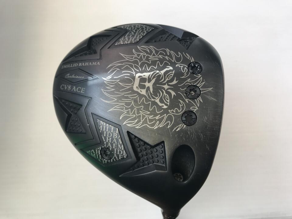 【中古】エミリッドバハマ Carlvinson CV8 ACE ドライバー Sフレックス 45.5インチ ヘッドカバーあり SPEEDER 757TOUR SPEC リシャフト品 Cランク 右利き用 EMILLID BAHAMA ゴルフクラブ ゴルフドゥ ゴルフ用｜ゴルフ ドゥ 中古クラブ店