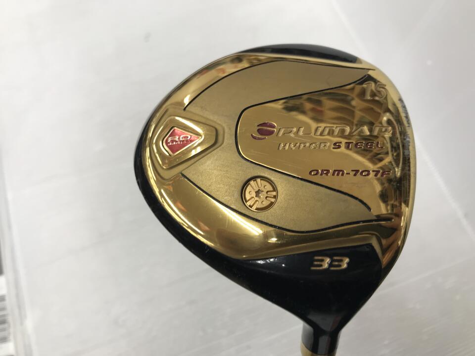 【中古】オリマー HYPER STEEL ORM-707F フェアウェイウッド FW 33° SRフレックス 39.25インチ オリジナルカーボン Dランク 右利き用 ORLIMAR ゴルフクラブ ゴルフドゥ ゴルフ用品 GOLF DO 中古ゴルフクラ