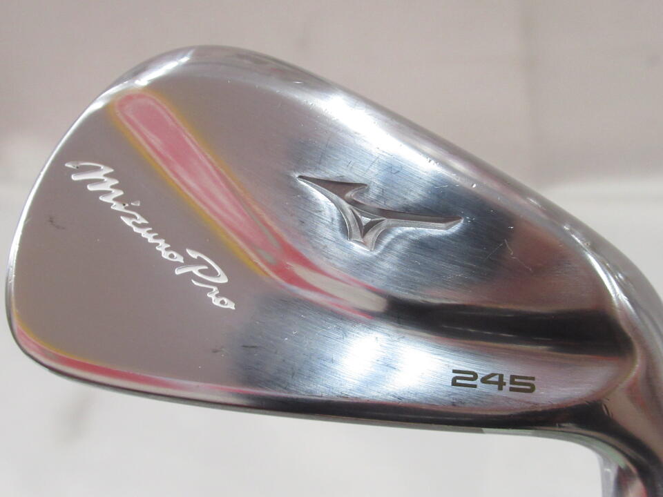 【中古】ミズノ Mizuno Pro 245 アイアンセット S200フレックス 37.25インチ ダイナミックゴールド 95 Cランク 右利き用 MIZUNO ゴルフクラブ ミズノプロ ゴルフドゥ ゴルフ用品 GOLF DO 中古ゴルフクラ