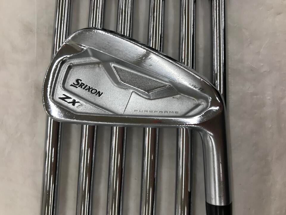 【中古】ダンロップ SRIXON ZX7 Mk2 アイアンセット S200フレックス 38.25インチ ダイナミックゴールド ツアーイシュー EX リシャフト品 Cランク 右利き用 DUNLOP ゴルフクラブ スリクソンZX7 MK2 ゴル 58,729円