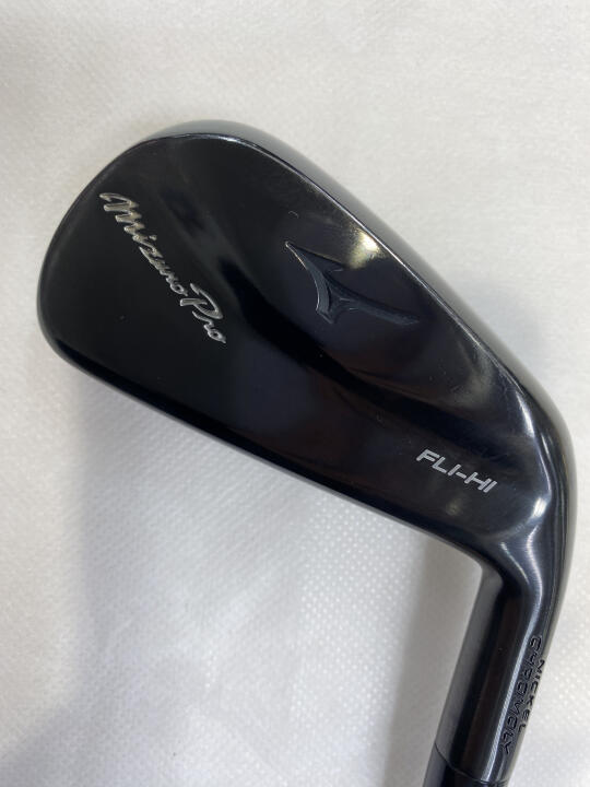 【中古】ミズノ Mizuno Pro FLI-HI 2024 ブラックIP ユーティリティ 21.5° Sフレックス 38.5インチ OT i 95 Cランク 右利き用 MIZUNO ゴルフクラブ ミズノプロ フライハイ ゴルフドゥ ゴルフ用品 GOLF DO 中