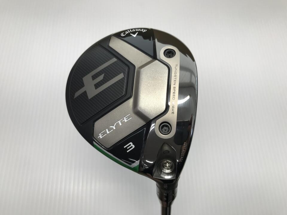 【中古】キャロウェイ ELYTE フェアウェイウッド 3W 15° Sフレックス 43.0インチ ヘッドカバーあり TENSEI GREEN 60 for Callaway Bランク 右利き用 Callaway ゴルフクラブ エリート ゴルフドゥ ゴルフ用品