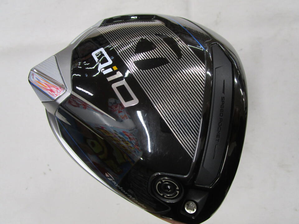 【中古】テーラーメイド Qi10 ドライバー 10.5° SRフレックス 45.5インチ ヘッドカバーあり Diamana BLUE TM50 Cランク 右利き用 Taylormade ゴルフクラブ ゴルフドゥ ゴルフ用品 GOLF DO 中古ゴルフクラブ