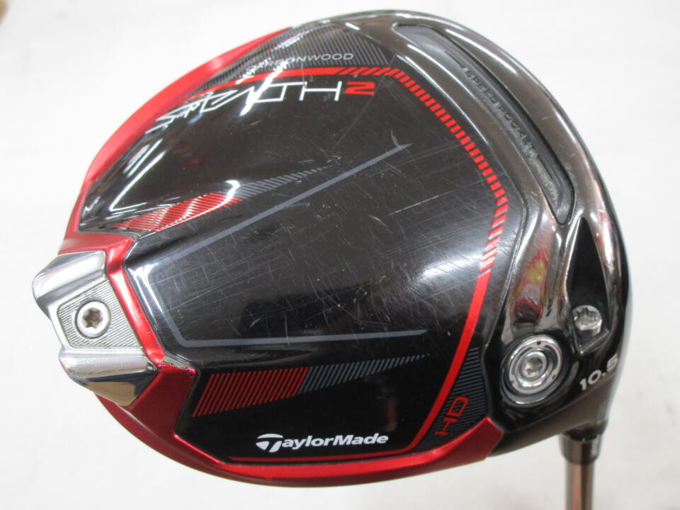 【中古】テーラーメイド STEALTH2 HD ドライバー 10.5° Sフレックス 45.25インチ ヘッドカバーあり ディアマナ GT50 Cランク 右利き用 Taylormade ゴルフクラブ ステルス2HD ゴルフドゥ ゴルフ用品 GOLF D|ゴルフ ドゥ 中古クラブ店