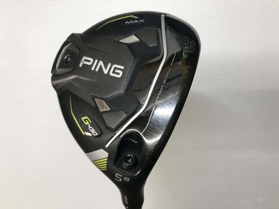 【中古】ピン G430 MAX フェアウェイウッド 5W 18° Sフレックス 42.5インチ TOUR 2.0 CHROME 65 Cランク 右利き用 PING ゴルフクラブ G430マックス ゴルフドゥ ゴルフ用品 GOLF DO 中古ゴルフクラブ