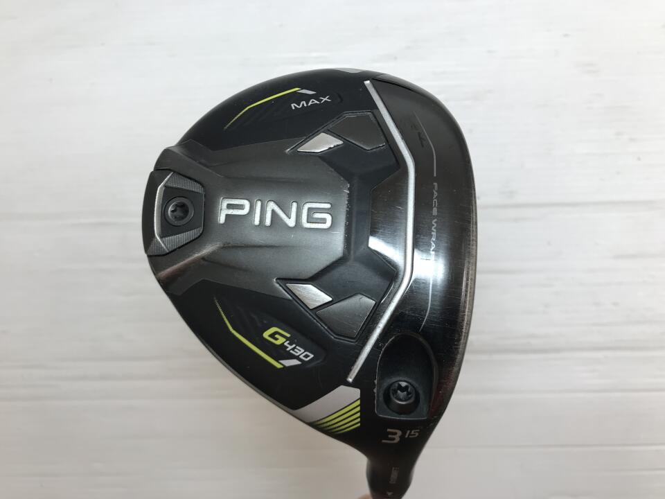 【中古】ピン G430 MAX フェアウェイウッド 3W 15° SRフレックス 43.0インチ ヘッドカバーあり TOUR 173-55 Cランク 右利き用 PING ゴルフクラブ G430マックス ゴルフドゥ ゴルフ用品 GOLF DO 中古ゴルフ 25,032円