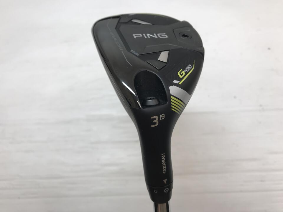 【中古】ピン G430 ユーティリティ 19° Sフレックス 39.5インチ ヘッドカバーあり AWT 2.0 LITE Dランク 左利き用 PING ゴルフクラブ ゴルフドゥ ゴルフ用品 GOLF DO 中古ゴルフクラブ