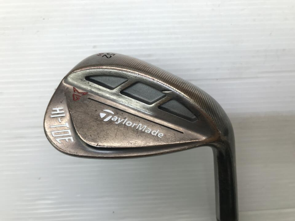 【中古】テーラーメイド HI-TOE RAW ウェッジ 52° Rフレックス 34.75インチ Steel Fiver i95 リシャフト品 Dランク 右利き用 Taylormade ゴルフクラブ ゴルフドゥ ゴルフ用品 GOLF DO 中古ゴルフクラブ
