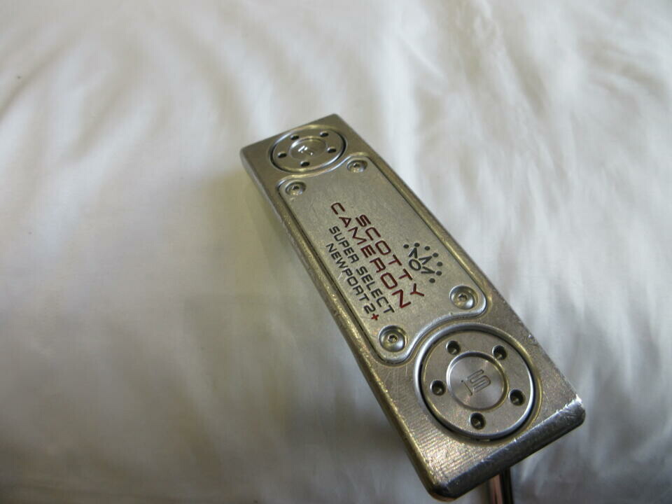 【中古】タイトリスト SC SUPER SELECT NEWPORT 2+ パター 34.0インチ ヘッドカバーあり オリジナルスチール Dランク 右利き用 Titleist ゴルフクラブ スコッティキャメロン スーパーセレクト ニューポ｜ゴルフ ドゥ 中古クラブ店 28,498円