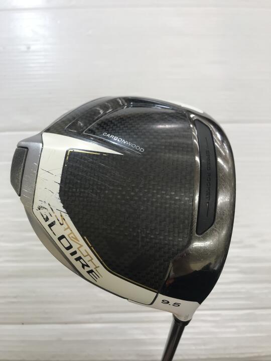 【中古】テーラーメイド STEALTH GLOIRE ドライバー 9.5° SRフレックス 46.0インチ ヘッドカバーあり SPEEDER NX for TM Dランク 右利き用 Taylormade ゴルフクラブ ステルスグローレ ゴルフドゥ ゴルフ用