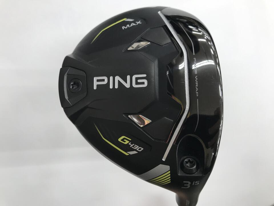 【中古】ピン G430 MAX フェアウェイウッド 3W 15° Rフレックス 42.75インチ ヘッドカバーあり ALTA J CB BLACK Cランク 右利き用 PING ゴルフクラブ G430マックス ゴルフドゥ ゴルフ用品 GOLF DO 中古ゴル