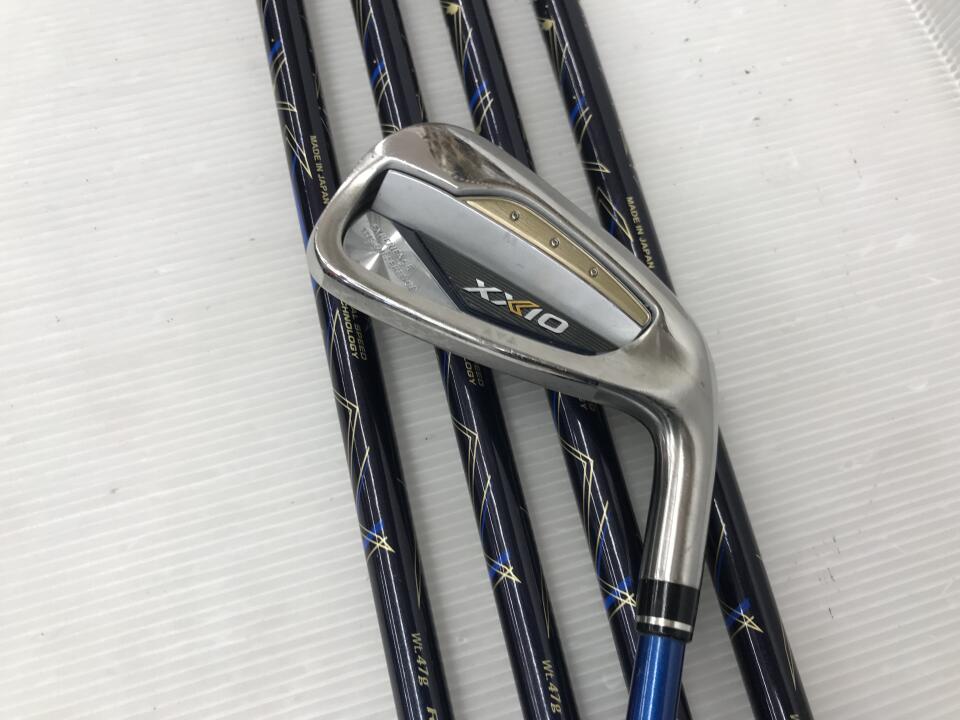【中古】ダンロップ XXIO 13 ネイビー アイアンセット Rフレックス 37.75インチ MP1300 ネイビー Cランク 右利き用 DUNLOP ゴルフクラブ ゼクシオ13 ゴルフドゥ ゴルフ用品 GOLF DO 中古ゴルフクラブ