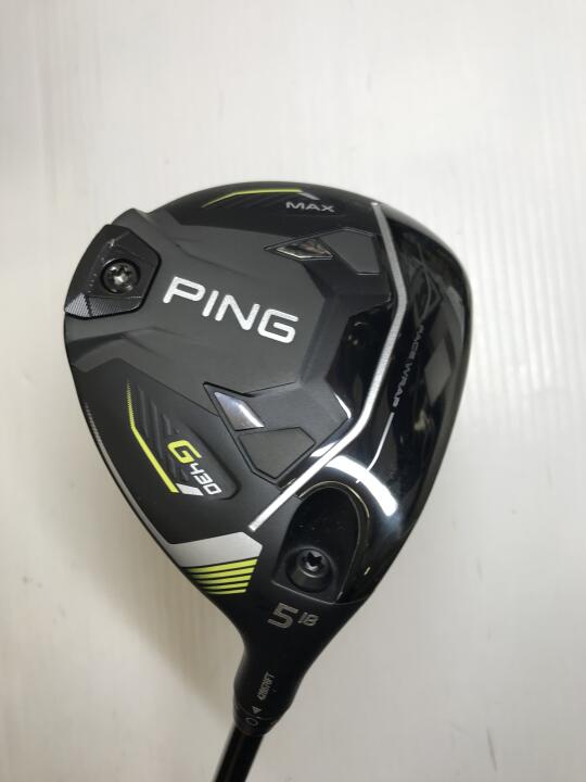 【中古】ピン G430 MAX フェアウェイウッド 5W 18° Rフレックス 42.5インチ ヘッドカバーあり ALTA J CB BLACK Bランク 右利き用 PING ゴルフクラブ G430マックス ゴルフドゥ ゴルフ用品 GOLF DO 中古ゴル