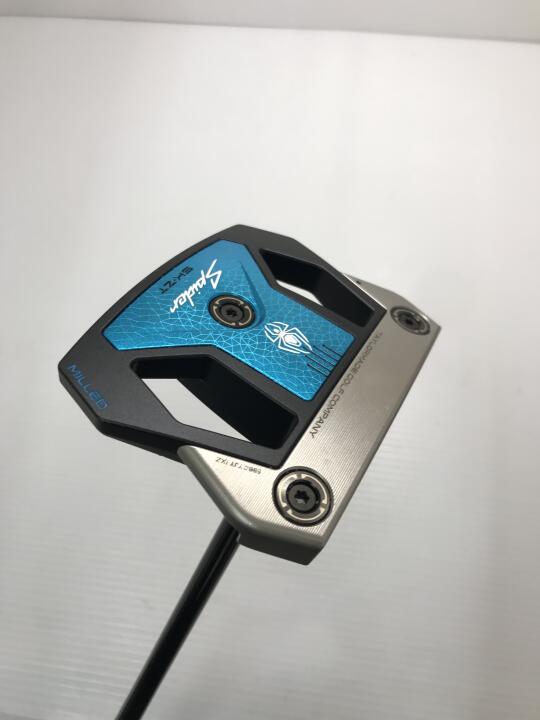 【中古】テーラーメイド Spider 5K-ZT STANDARD パター 34.0インチ ヘッドカバーあり KBS CT TOUR PUTTER(Black) Cランク 右利き用 Taylormade ゴルフクラブ ゴルフドゥ ゴルフ用品 GOLF DO 中古ゴルフクラブ