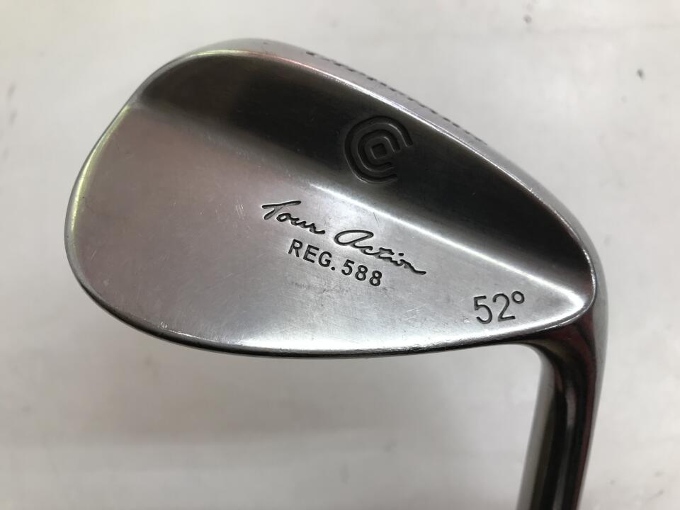【中古】クリーブランド ツアーアクション ＴＡ-588 サテン ウェッジ 52° 35.5インチ TRACTION Cランク 右利き用 Cleveland ゴルフクラブ ゴルフドゥ ゴルフ用品 GOLF DO 中古ゴルフクラブ