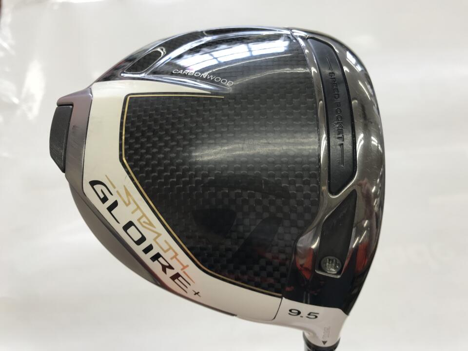 【中古】テーラーメイド STEALTH GLOIRE+ ドライバー 9.5&deg; SRフレックス 44.75インチ ヘッドカバーあり ツアーAD TP-6 リシャフト品 Cランク 右利き用 Taylormade ゴルフクラブ ステルスグローレプラス｜ゴルフ ドゥ 中古クラブ店