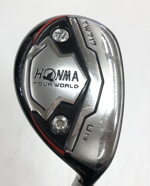 【中古】ホンマゴルフ ツアーワールド TW717 ユーティリティ 19° 40.25インチ VIZARD UT 550 リシャフト品 Cランク 右利き用 ゴルフクラブ ゴルフドゥ ゴルフ用品 GOLF DO 中古ゴルフクラブ